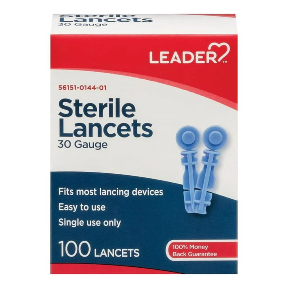 Fast Leader Sterile Lancets 30 Gauge 100 Ea Artisan