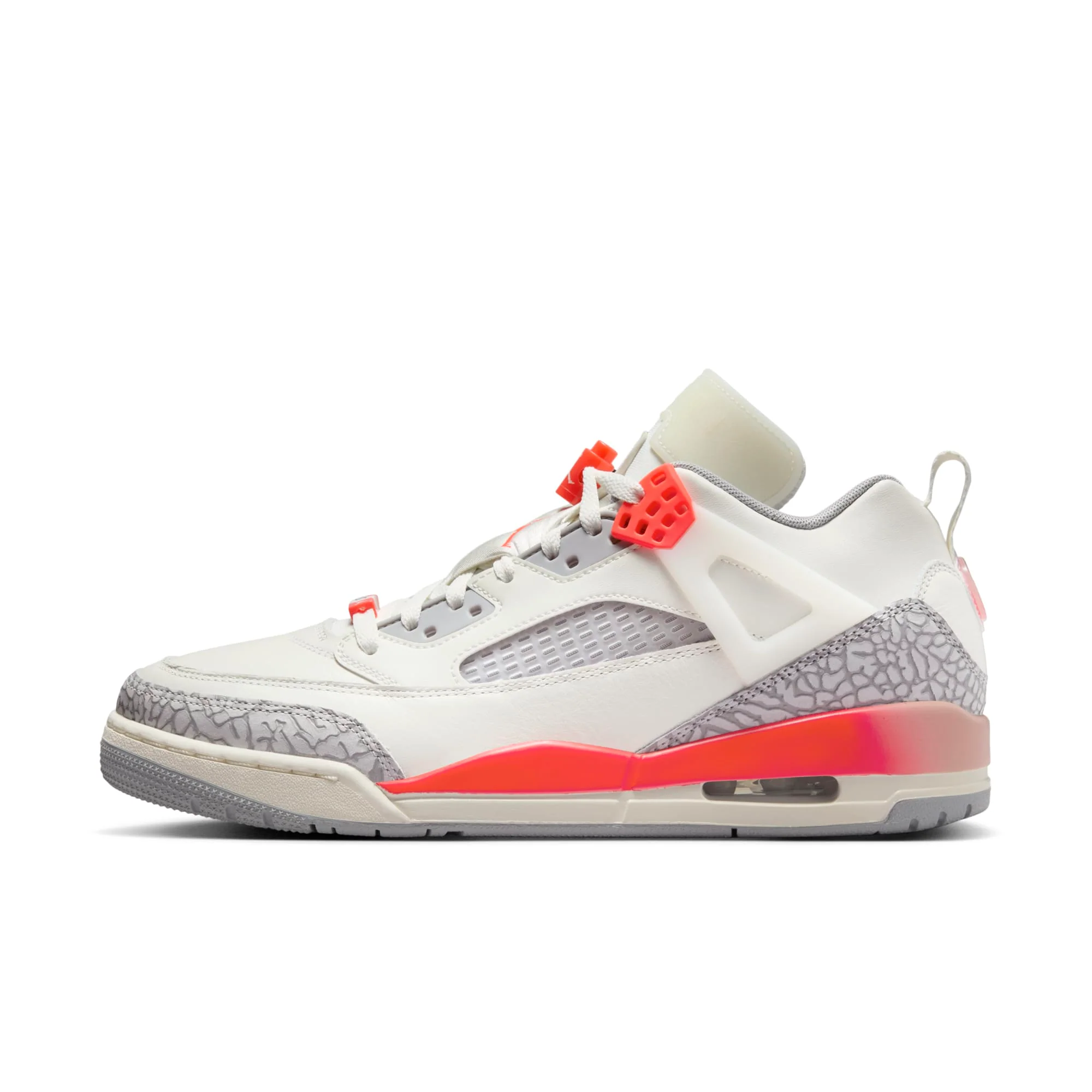 Solid Air Jordan Men's Spizike Low 'Psg Paris Saint-Germain Sail Infrared' Sneakers Reusable