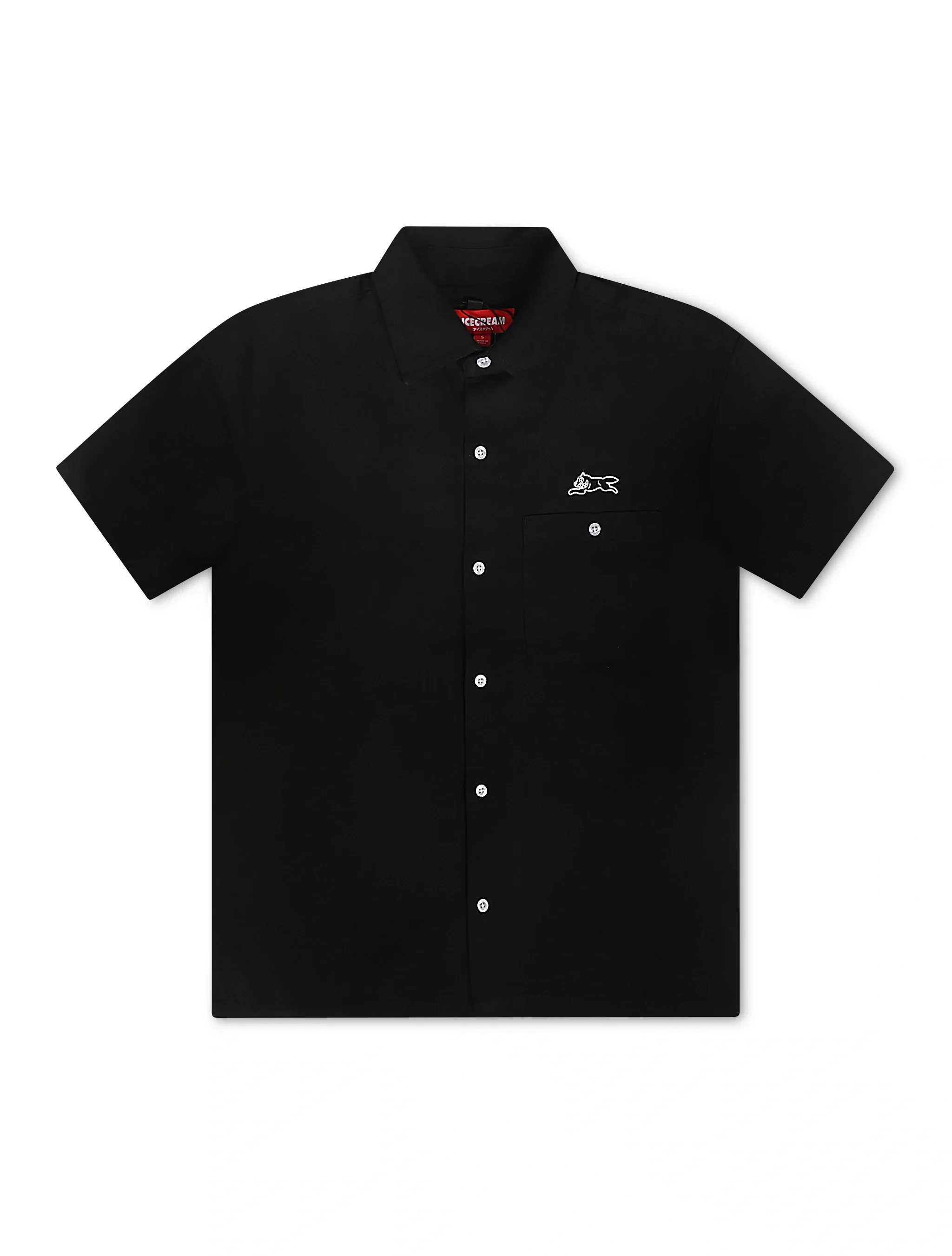 Artisan Icecream Guava Woven Shirt - Black Outstanding