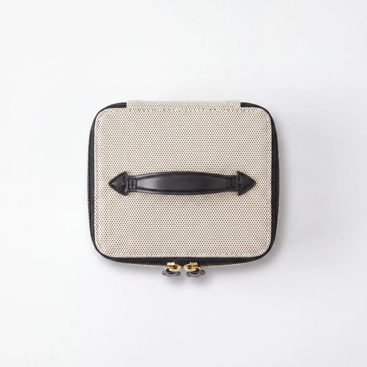 Quality Paravel Mini See-All Vanity Case Clear Travel Cosmetic Bag Domino Black Versatile