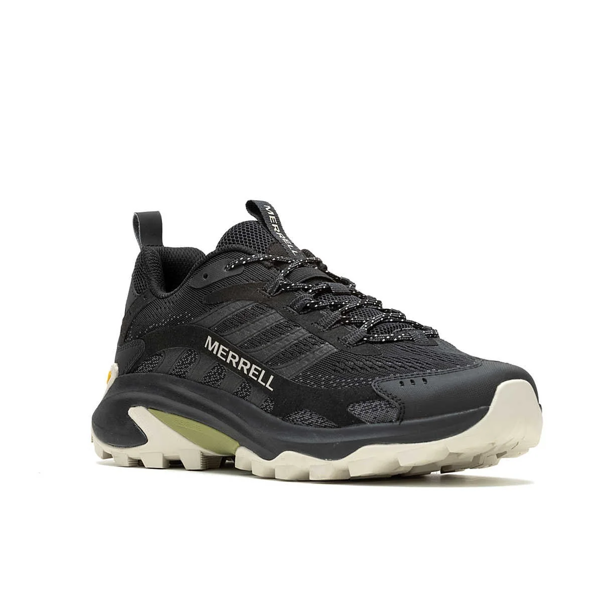 Quality Merrell Moab Speed 2 Men's Boots — Black White Organic