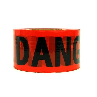 Comfortable Roll of Red Danger Warning Barricade Tape Barrier Safety Genuine