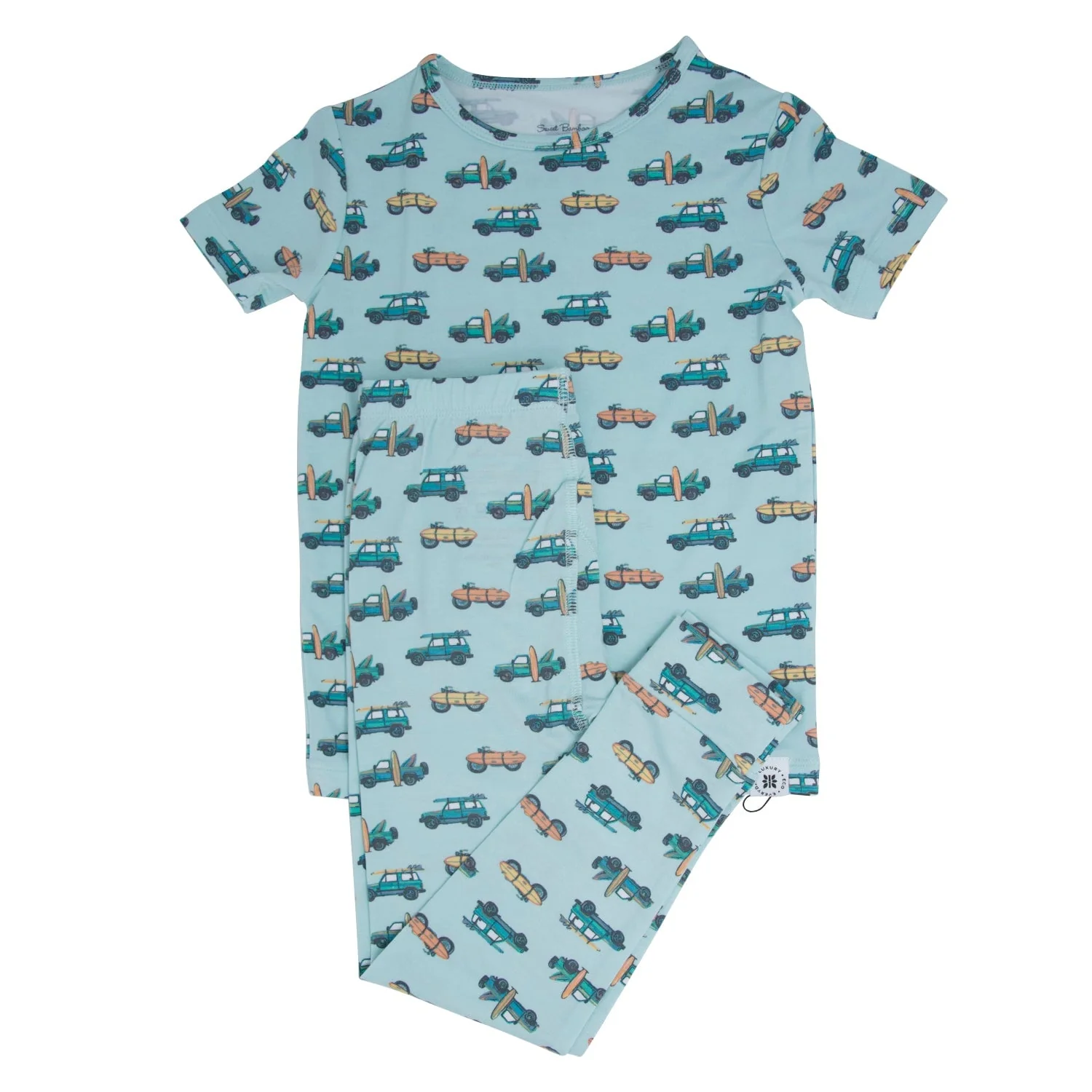 Convenient Surfing Beach Big Kid Pajama S S Smooth