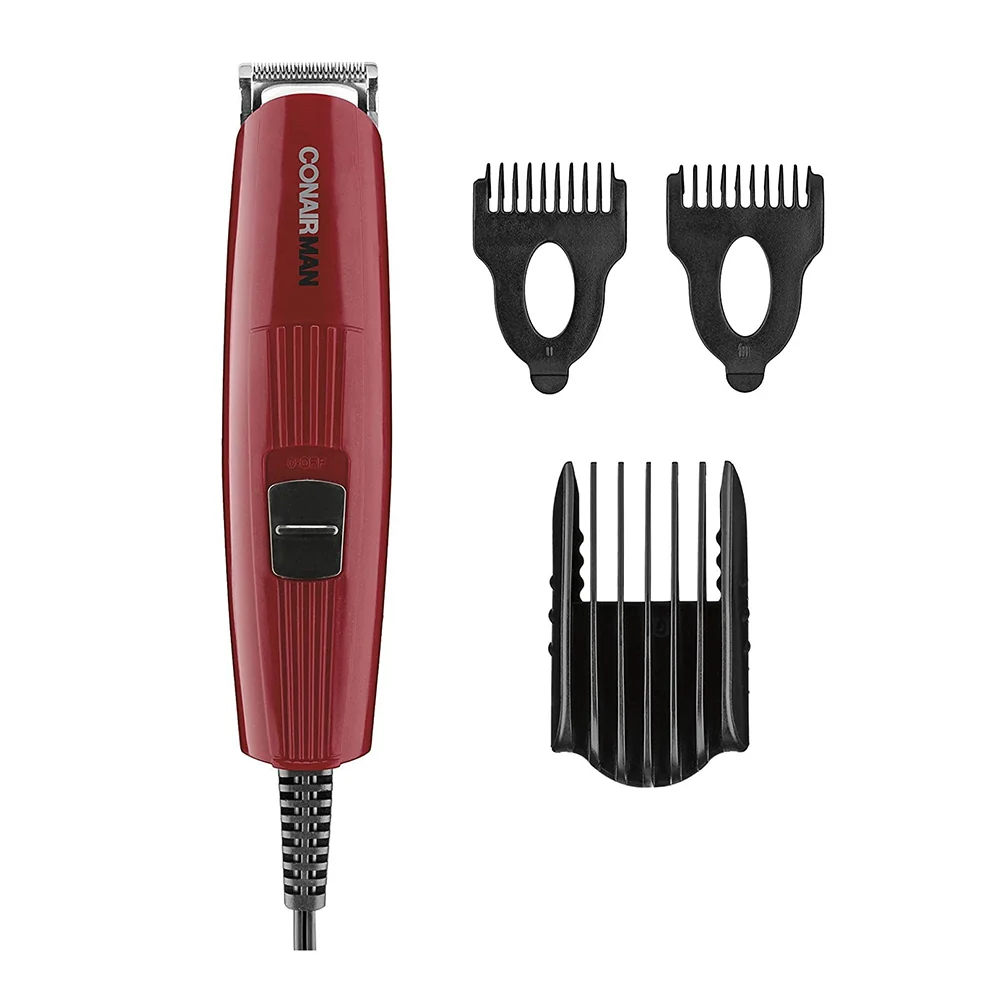 Clean Conair Corded Beard and Mustache Trimmer Model GMT8RCS 1Ea Authentic