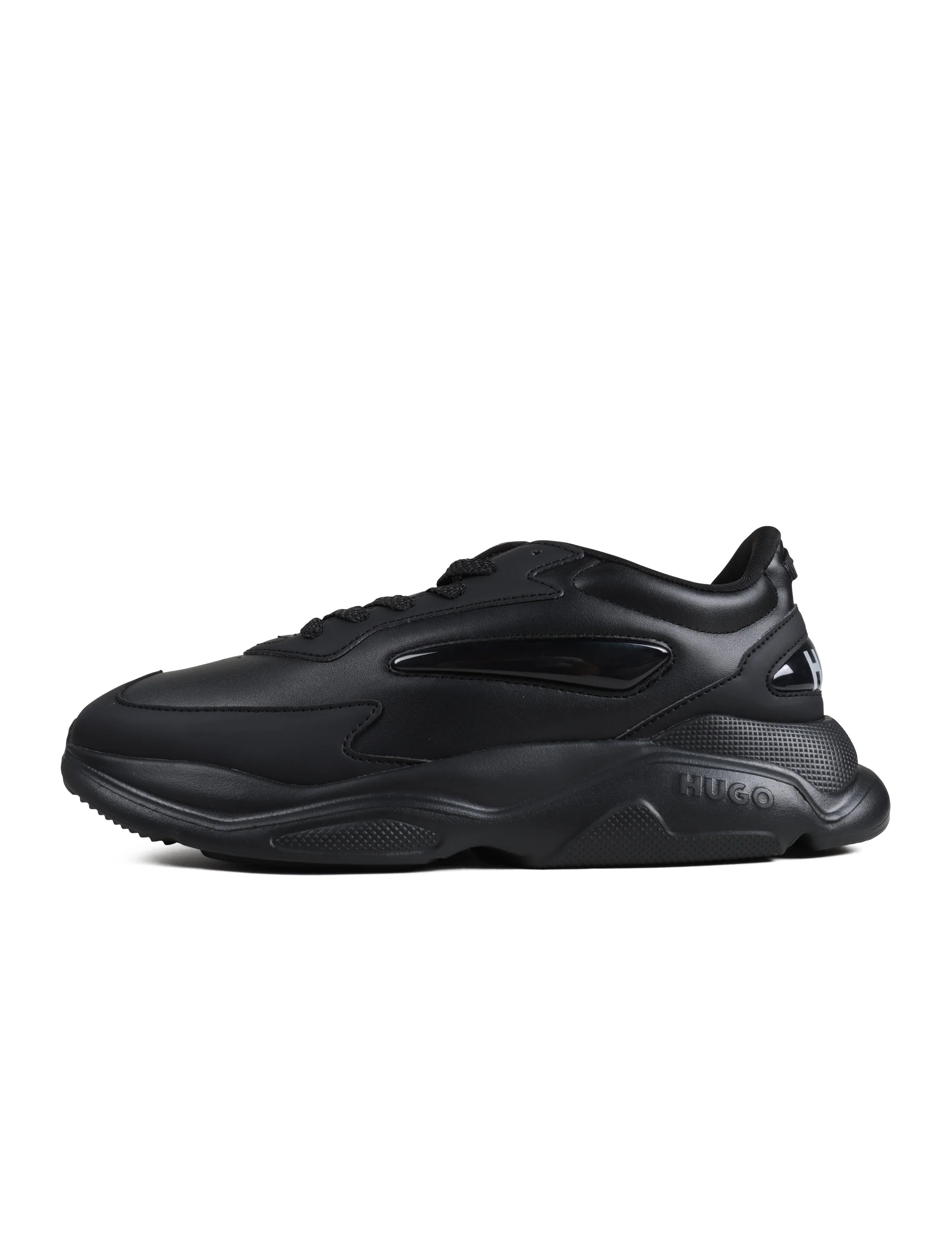 Consistent Hugo Leon Runn Shoes - Black Quality