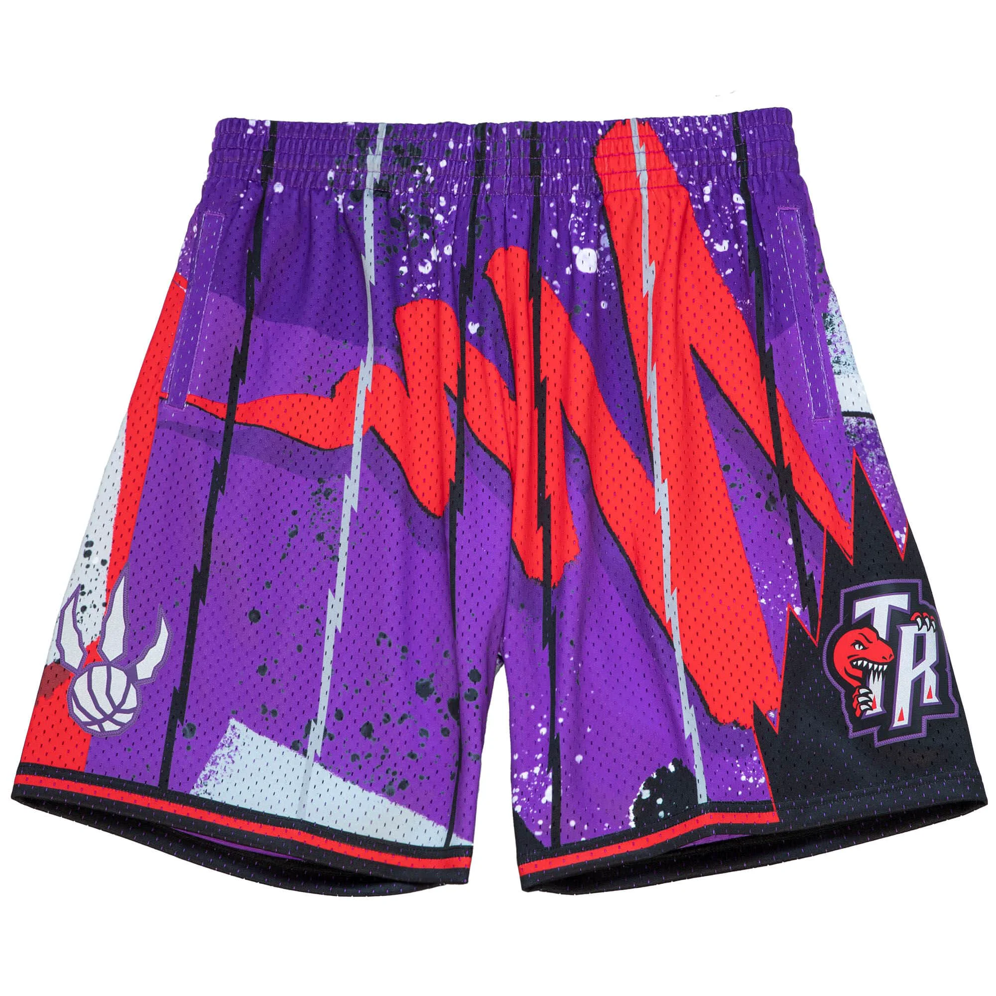 Contemporary Mitchell Ness Men's NBA Hyper Hoops Swingman Shorts - Toronto Raptors 1998 Eco-Friendly