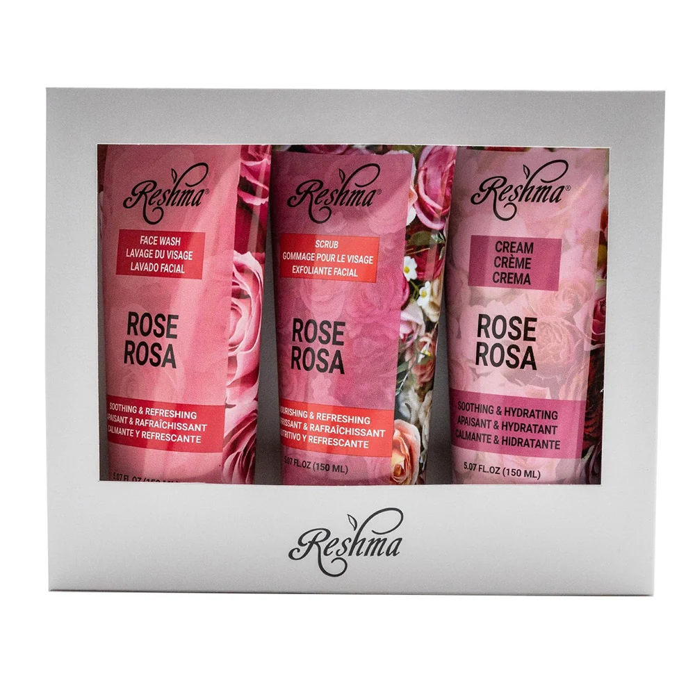 Relaxed Reshma Ravishing Rose Face Wash Gift Box Set 1Ea Consistent
