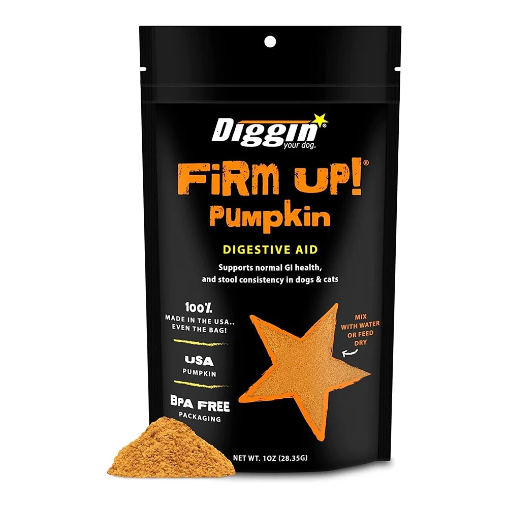 Soft Diggin Your Dog Firm Up Pumpkin for Normal GI Health Support 1Oz 28.35g Efficient