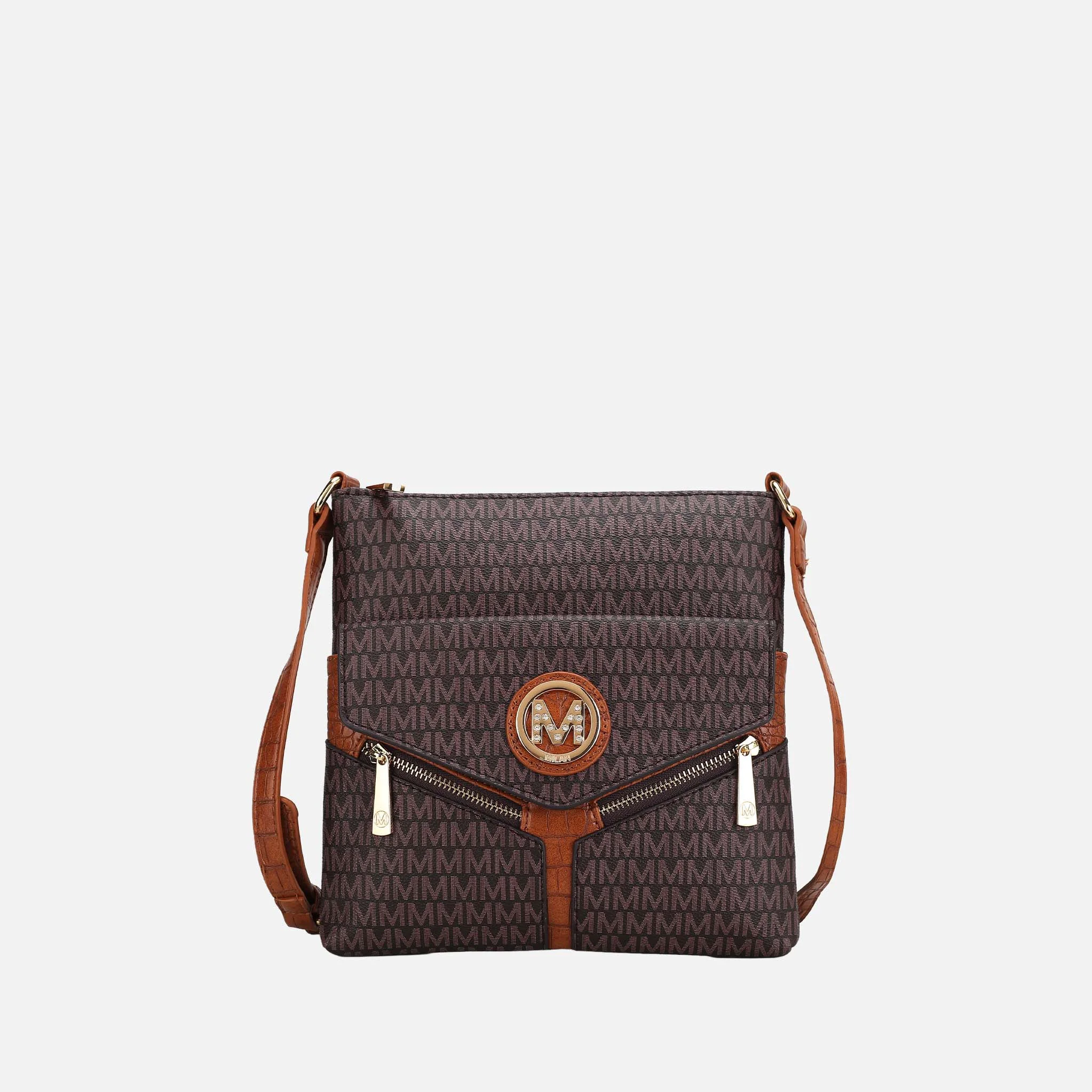 Elegant MKF Collection by Mia K. - Tania Signature Crossbody Bag High-End