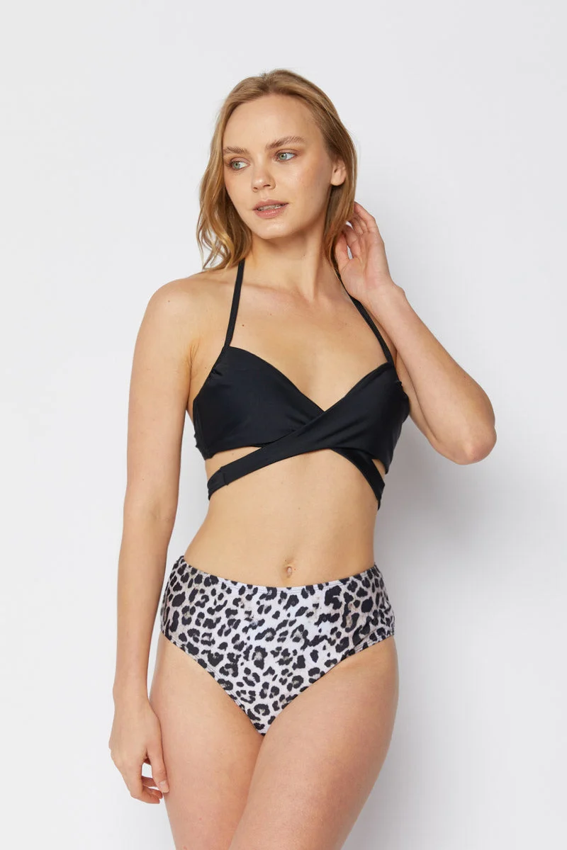 Innovative Marina West B2705 Bikini Set Cat Black Healthy