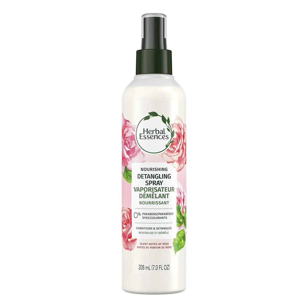 World-Class Herbal Essences Nourishing Detangling Spray for all Hair Types 7 Oz Flexible