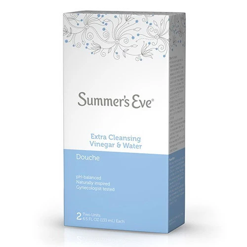 Stylish Summers Eve Extra Cleansing Vinegar And Water Douche - Twin Pack Verified
