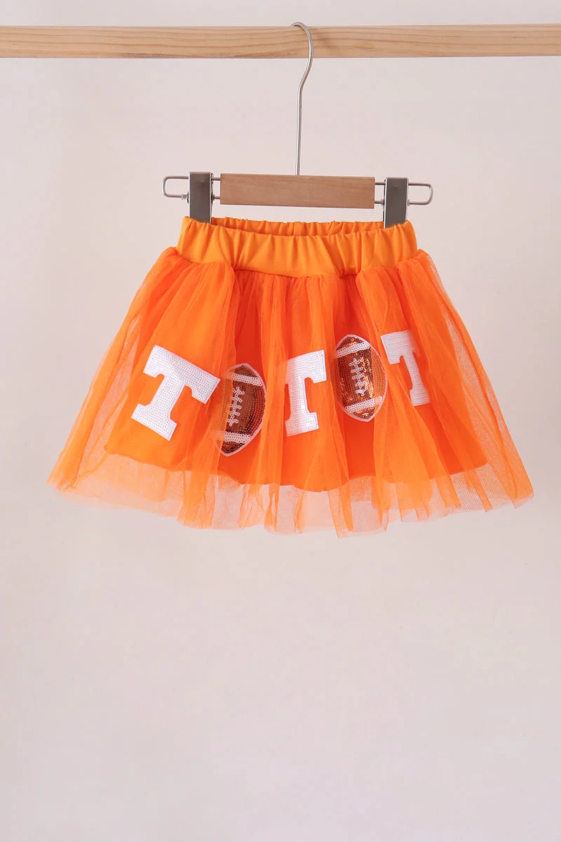 Artisan Tennessee football sequin tutu dress Original