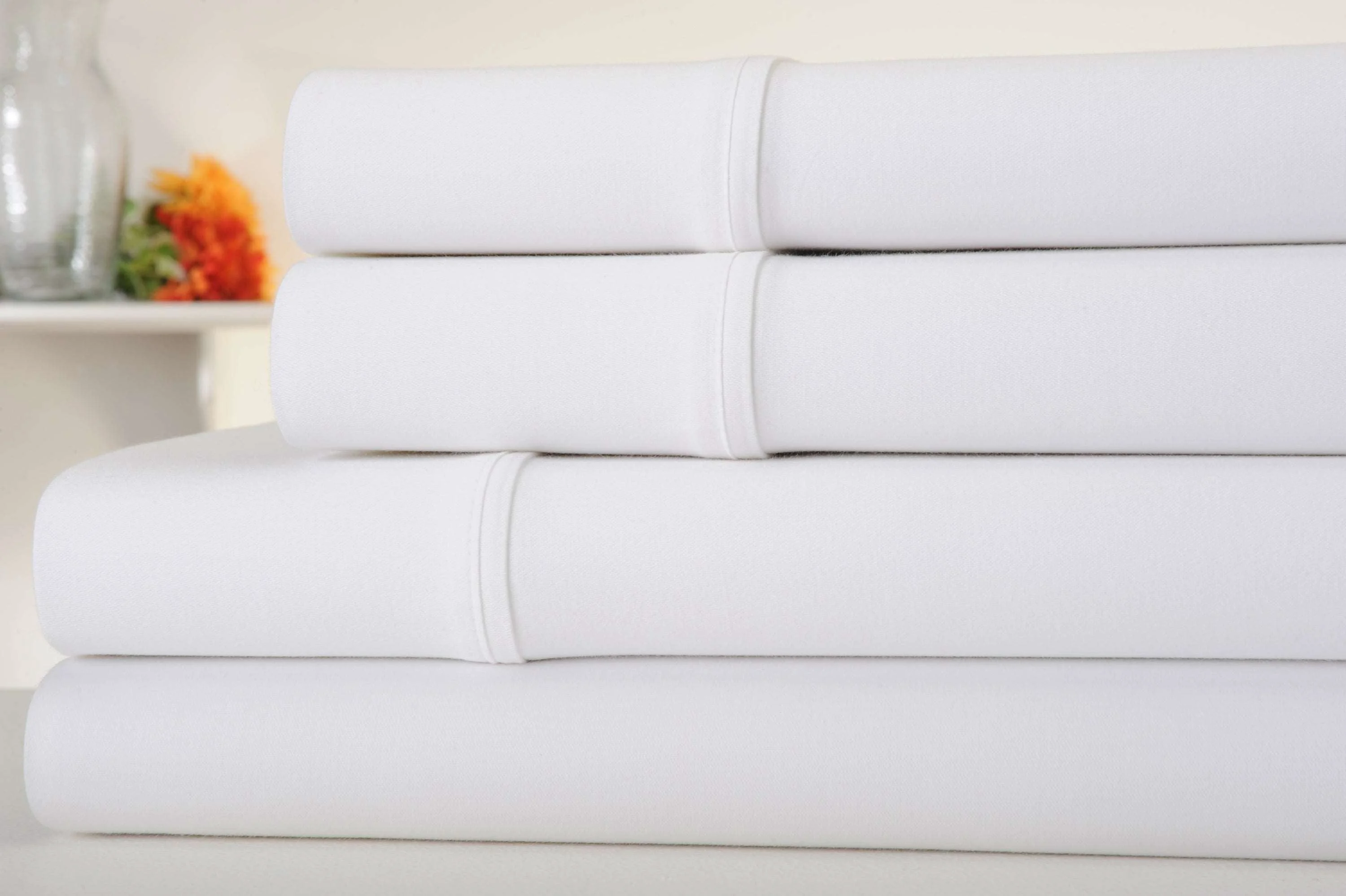 Original Kathy Ireland 300 Thread Count Sateen Cotton Sheet Set Luxury