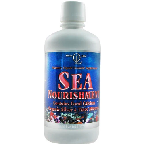 Smooth Olympian Labs Sea Nourishment Liquid Vitamin Supplement - 32 Oz Solid